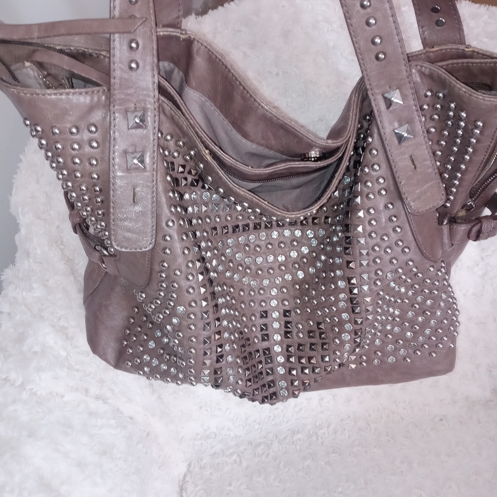 STUDDED PURSE